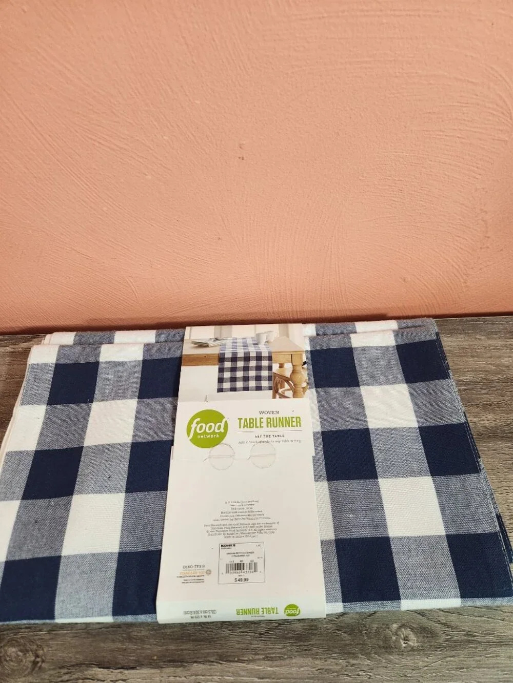 NEW Food Network Woven Table Runner